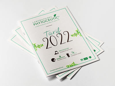 Catalogue 8 pages A4 branding graphic design