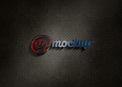 Free Light 3D PSD Logo Mockup 3d design download mock up download mock ups download mockup free illustration light logo mockup mockup psd mockups psd