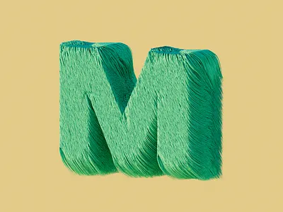 M arnold render cinema4d hairs letter practice