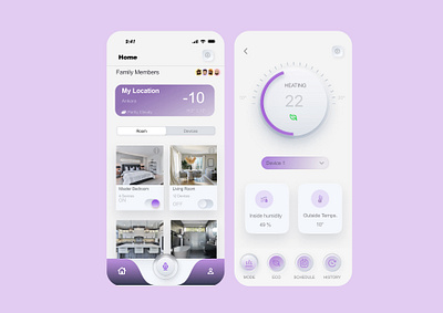 Smart Home 3d animation app branding design figma graphic design illustration logo motion graphics smart home ui