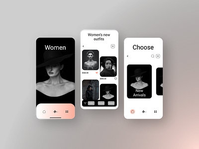 Women's outfits 3d animation app appdesign branding design designer games graphic design illustration logo ui ux womenapp womendesign womenoutfit