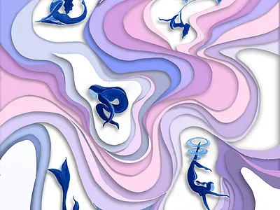 Dream 3d branding design digitalart dream graphics illustration illustrator nft papercut vector