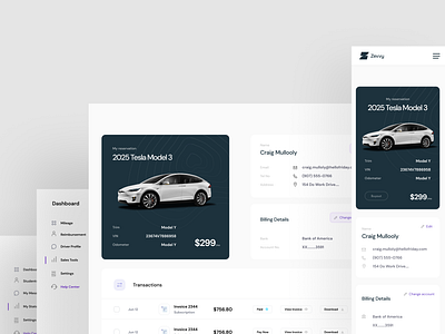 Zevvy Mobile Dashboard UI app car car ui dashboard dashboard design ios mobile responsive tesla ui uidesign uiux uxdesign