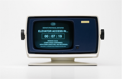 005 daily ui: countdown 1970s countdown daily ui challenge design ibm lumon ms dos retro severance terminal ui ui challenge