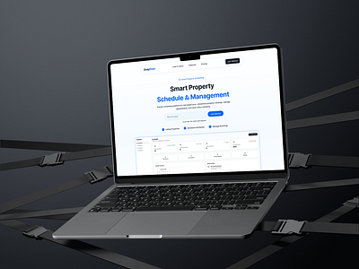 🏠 Design GrayDoor Real Estate Sehedule & Management Website ai hero section landing page property real estate saas schedule ui ux web design website website design