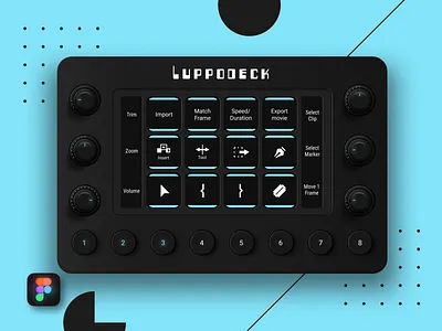 Luppodeck - Figma Illustration Design app figma illustration ui