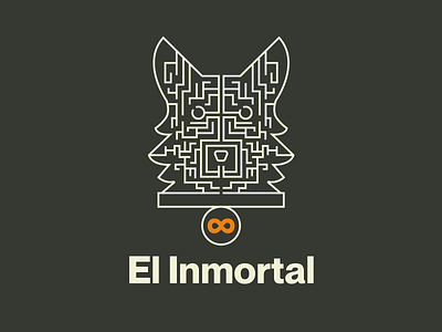 El Inmortal borges design graphic design illustration illustrator jorge luis borges literature short story type vector