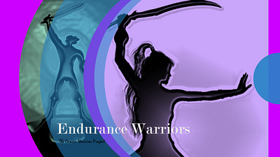 Endurance Warriors branding bryanlong business cancer design fundraising graphic design health icon lifestyle logo