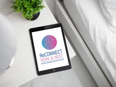 ReConnect Conference Logo Design branding design graphic design illustration logo vector