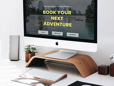 Third Castle Rentals Website Design design graphic design web design website website design