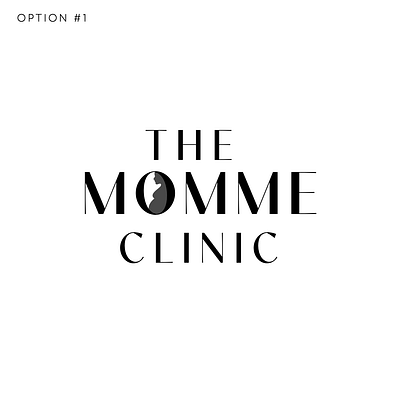 Logo Design for The MomMe Clinic branding hand lettering lettering logo type typography