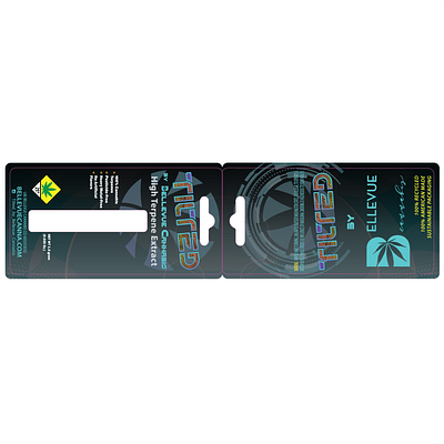 BCC Cannabis Concentrate 1-gram Cartridge Packaging adobe illustrator branding cannabis graphic design packaging design