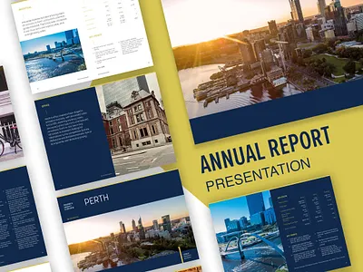 Annual Report design design graphic google slides illustration powerpoint powerpoint design powerpoint template presentation design slide design