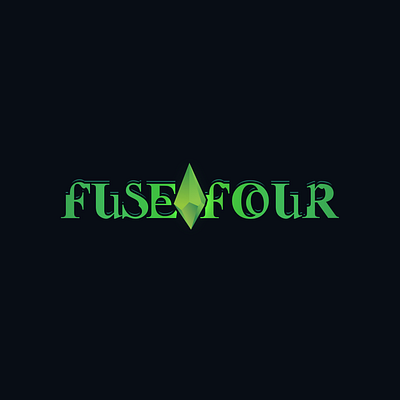 Fuse ♢ Four branding four fusion graphic design hexagon logo plumbob plummet studio