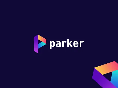 p letter modern logo | p logo | letter p branding colorful logo digital digital agency logo digital marketing agency logo gradient letter p logo logo design logo mark marketing logo modern logo p p letter logo p logo