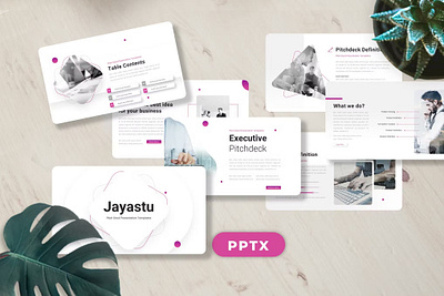 Jayastu - Pitch Deck Powerpoint Templates agency branding business company deck design designposter graphic design illustration keynote master slides office organization photography pitch deck portfolio powerpoint staff ui vector