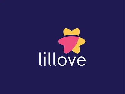 Lillove branding graphic design logo