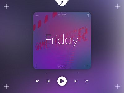 The Friday design graphic design minimalist