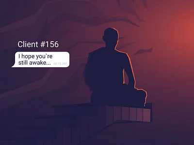 Few deep breaths broken calm composition concentration healthy illustration landscape last minute lifestyle meditation mindfulness nature relax sky vector wellness workflow