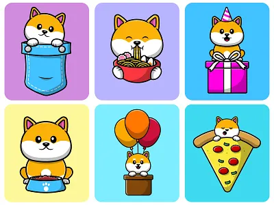 Cute Shiba Inu furry