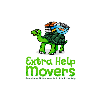 Turtle Movers box branding character design design fish graphic design illustration logo logo design move move logo movers moving turtle turtle design turtle logo ui ux vector