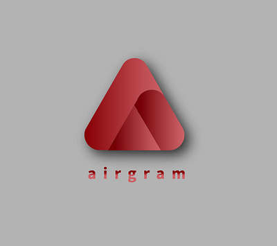 Air Gram logo 3d animation branding graphic design logo motion graphics ui