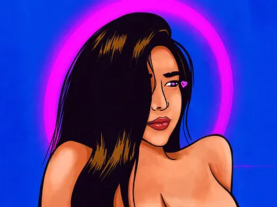 Rae Lil Black illustration