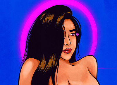 Rae Lil Black illustration