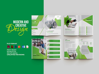 Modern Annual Report Design adobe illustrator annual report brochure brochure design brochure template business brochure company profile corporate indesign magazine microsoft word modern multipurpose powerpoint professional unique