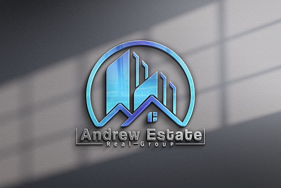 Real Estate Logo branding design illustration illustrator letter logo logo logo designing photoshop vector