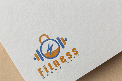 Fitness Logo branding design illustration illustrator letter logo logo logo designing photoshop vector