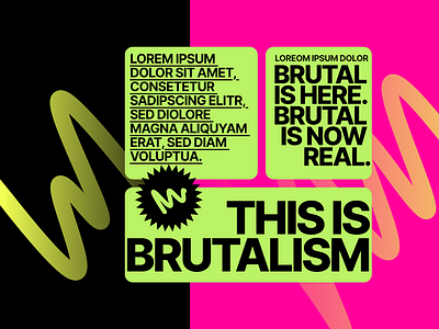 BRUTAL - Brand Design 3d animation brand branding design german germany graphic design illustration logo modern motion graphics trend trends trendy ui unlikeothers ux uxui web