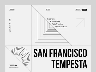 TEMPESTA - Slider Design 2022 2022 trends 3d animation branding clean design graphic design illustration logo modern motion graphics swiss trend trends trendy ui unlikeothers ux web