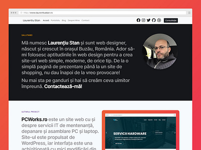 Personal Blog / Portfolio V2 blog bootstrap fontawesome portfolio web design