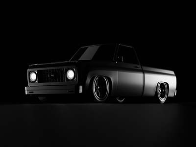 C10 Truck | NFT Object 3d blender car crypto design illustration metaverse minimal nft nft collection nftcollection pickup render sport truck vehicle