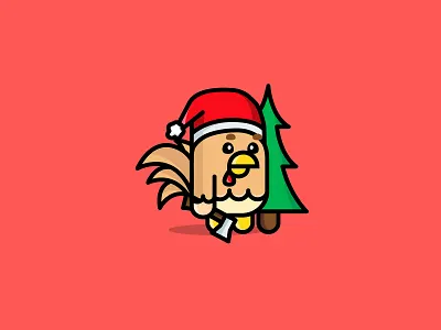 Christmas Tree Rooster christmas creative rooster creative rooster nft for sale nft rooster