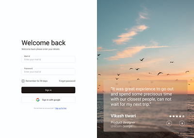 Sign up Pop up page daily ui 014 design ui