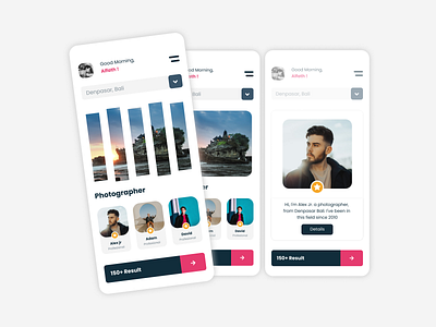 Concept-Photographer App android app branding design illustration indonesia logo mobile photographer typography ui ux vector website