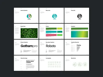 Brand Guide brand guide branding design identity logo mangrove mark styles symbol