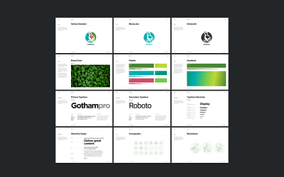 Brand Guide brand guide branding design identity logo mangrove mark styles symbol