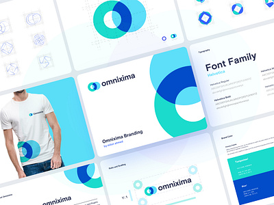 Omnixima Branding and Logo Design Process brand brand book branding creative branding creative logo icon letter o lettering logo logo design logos logotype mark overlay professional logo and branding rebranding redesign tech uniqe logo branding