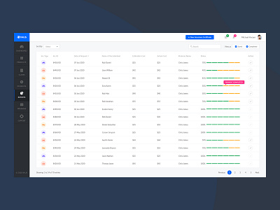 Insurance Listing UI design concept u ui ui ux design ui concept ux design web app design web application design