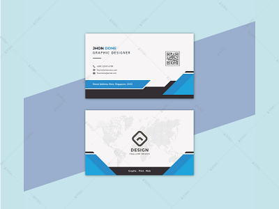 Professional business card template business card design creative business card eye catching business card fiver work freelancer work graphic design graphic designer modern busines card poster design visiting cards