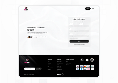 Sign up page create account design figma form login sign in sign up signin signup ui ui design uiesign uiuxdesign user interface ux webdesign