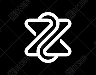 Z Or N Letter Infinity Logo branding business connecting finance graphic design infinity initial letter logo n premium tech z