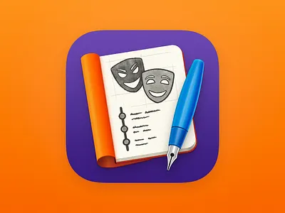 Untold Novel iOS App Icon app icon design icon design ios app icon