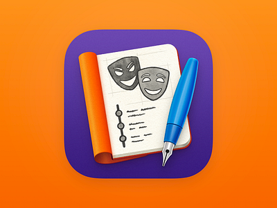 Untold Novel iOS App Icon app icon design icon design ios app icon