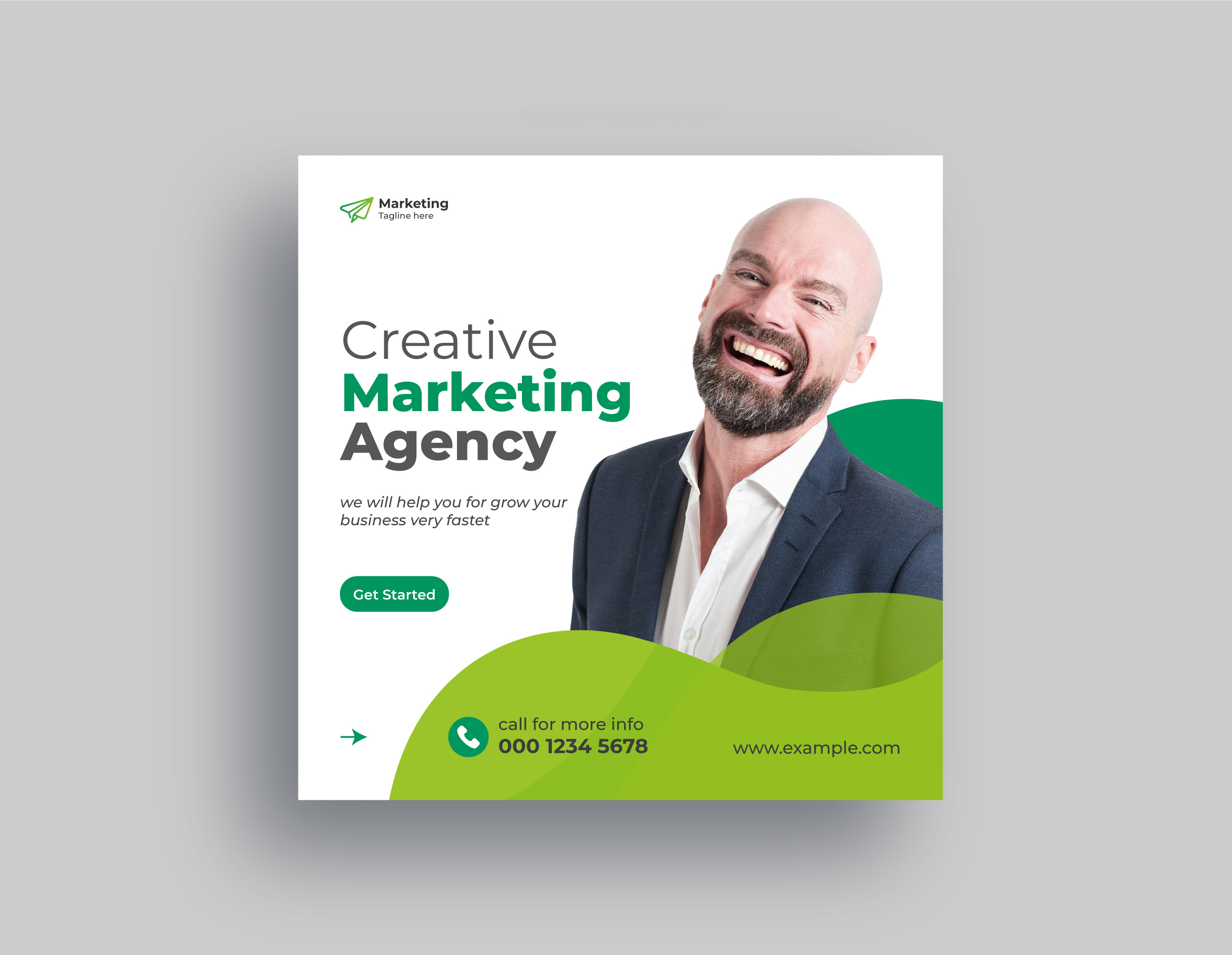 Example of High  Converting Social Media Ads Design