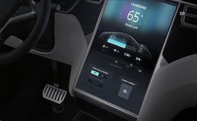 BeiQi Hmi design car car ui hmi