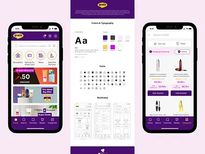 Gratis App Redesign & Design System app application branding clean design design system e commerce feed figma inspiration interface ios mobile mobile design modern redesign shopping ui ux